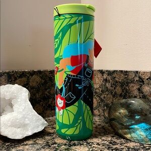 Starbucks Limited Edition Monyee Chau Artist 16oz Stainless Hot/Cold Tumbler NWT